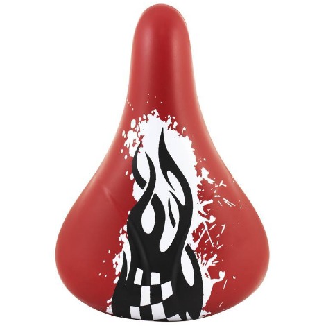 Mirim vermelho hot race branco/preto com carrinho